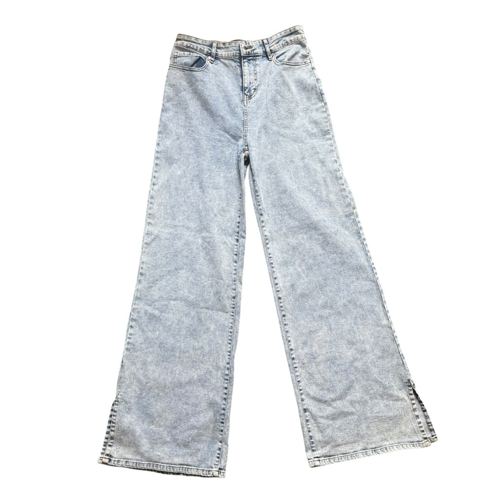 SO Women's Light Blue Flare Jeans